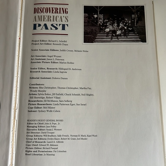 Reader's Digest Discovering America's Past 1993 Edition Hardcover Book - Picture 9 of 10
